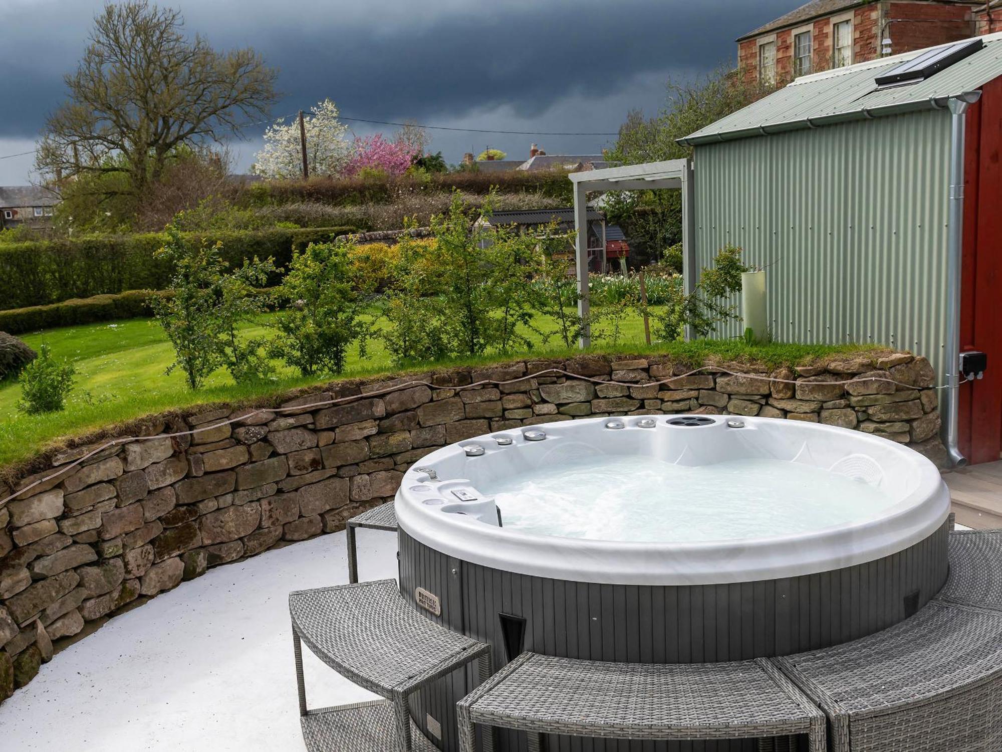 Stable Yard Cottage Greenlaw Esterno foto